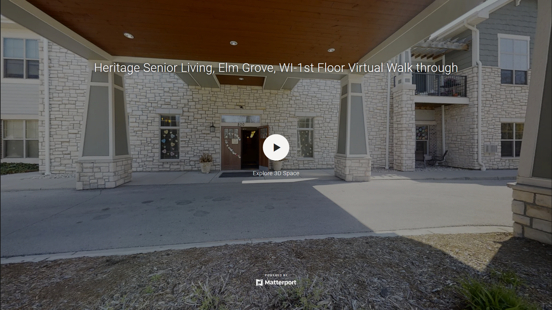 Elm Grove senior living community virtual tour