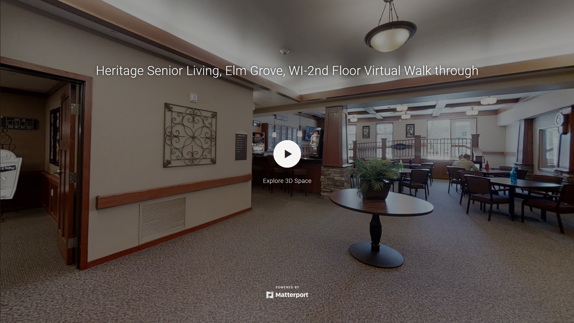 Elm Grove virtual tour of senior living community