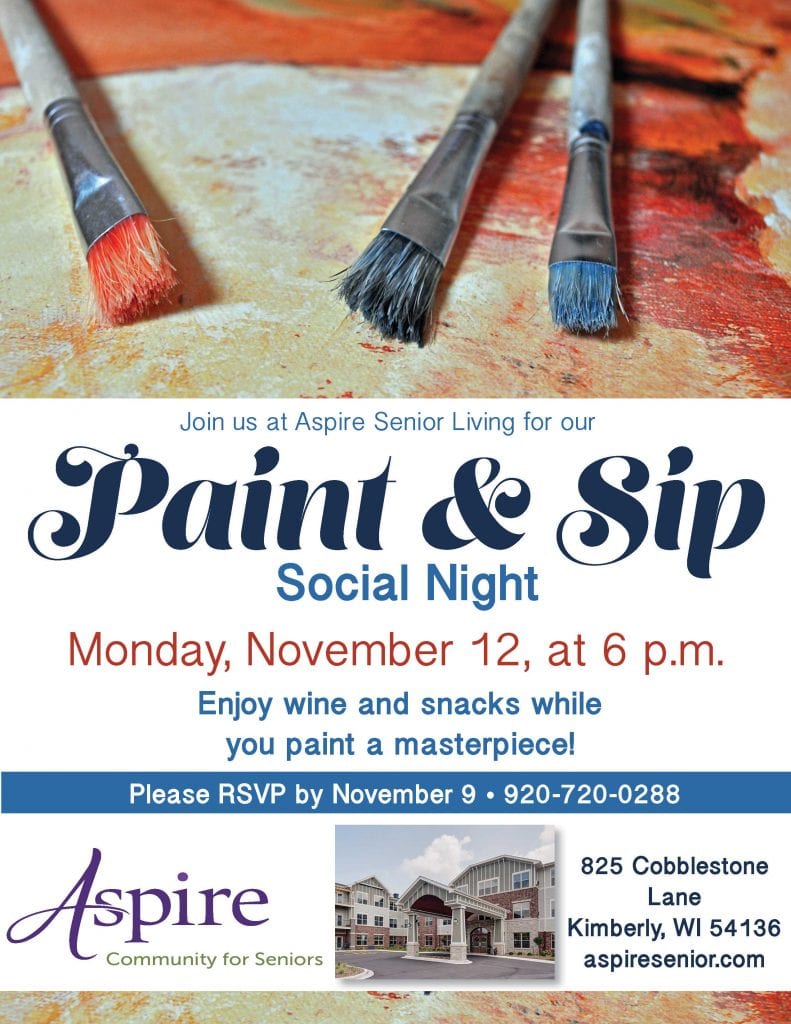 Paint and sSip - Aspire Senior Living