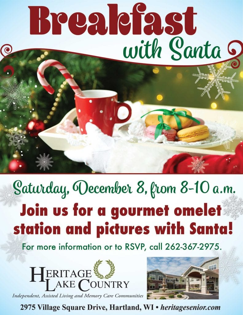 Breakfast with Santa Heritage Lake Country