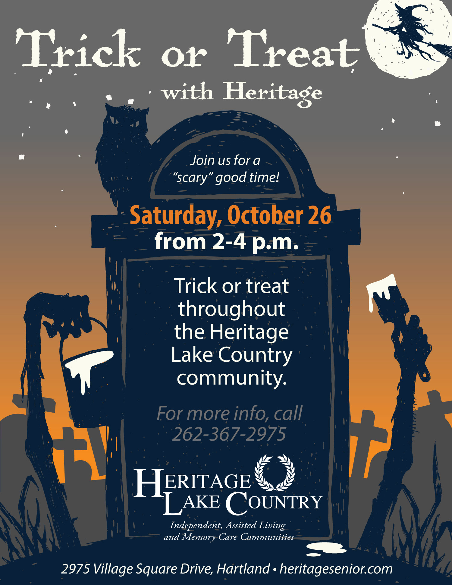 Trick or Treat Heritage Lake Country