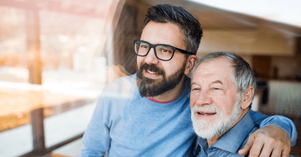 visiting a loved one in memory care