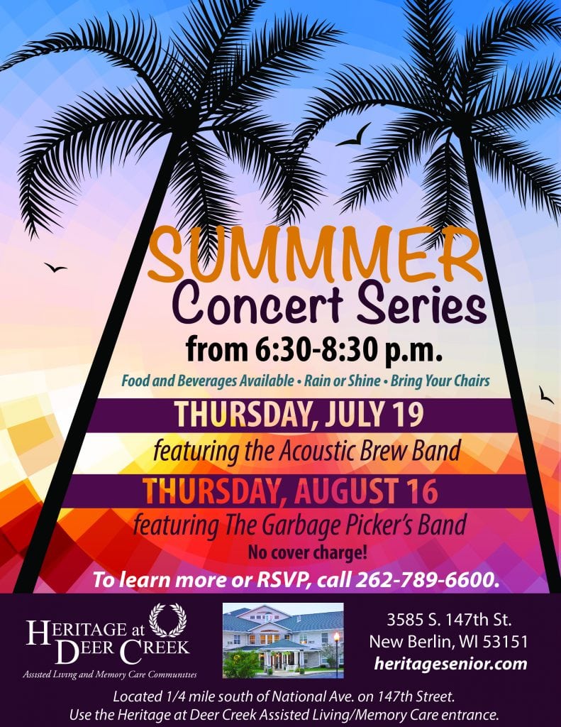 Summer Concert Series 2 - Heritage Deer Creek