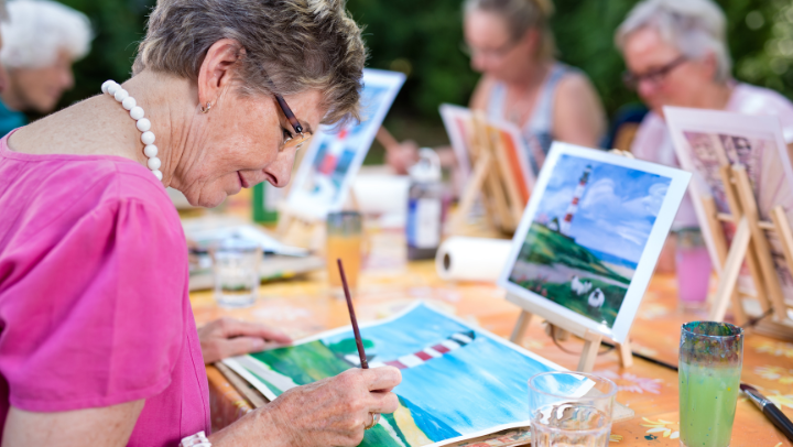 art sessions for seniors