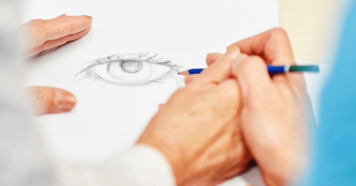Painting and drawing workshops for seniors