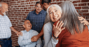 older adults happy