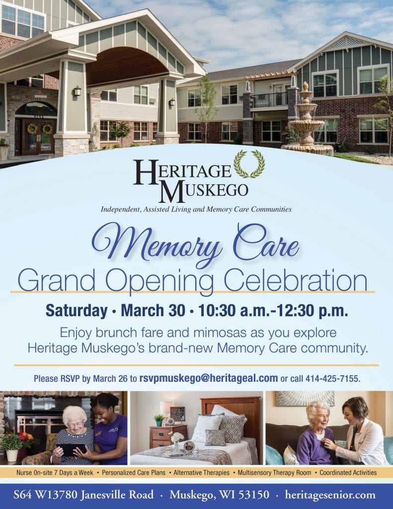 Heritage Muskego Memory Care Grand Opening