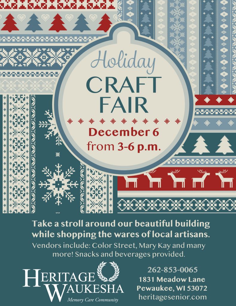 Holiday Craft Fair | Heritage Senior Living