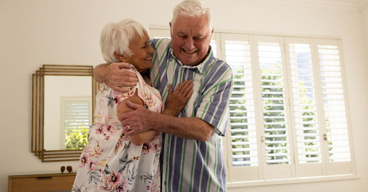 seniors happy in memory care