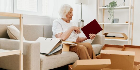 seniors reading in assisted living facilities