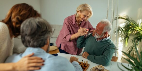 seniors happy in the best memory care communities for alzheimers