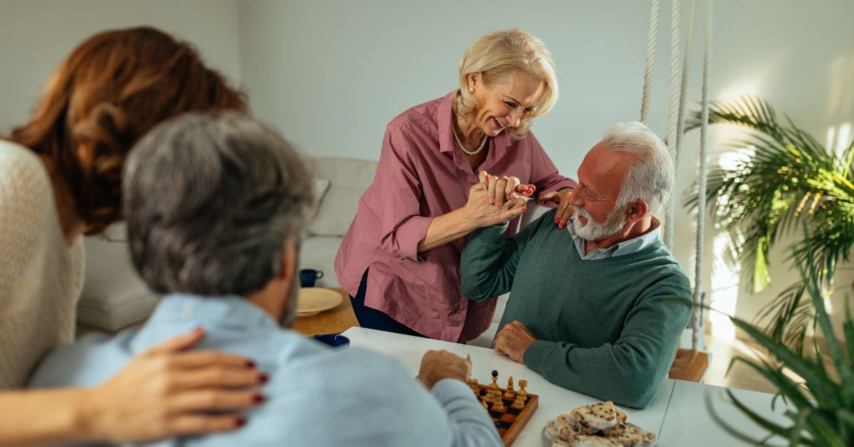 seniors happy in the best memory care communities for alzheimers