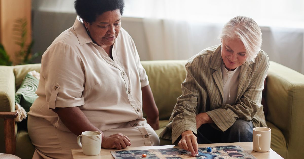 seniors in the best assisted living