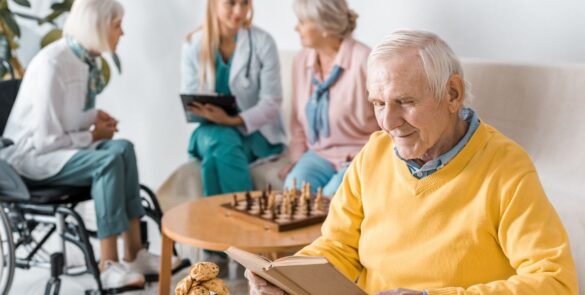 seniors in the best assisted living