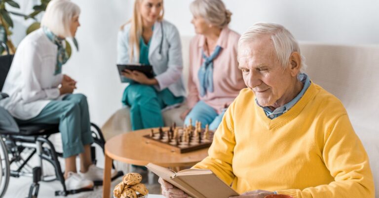 seniors in the best assisted living