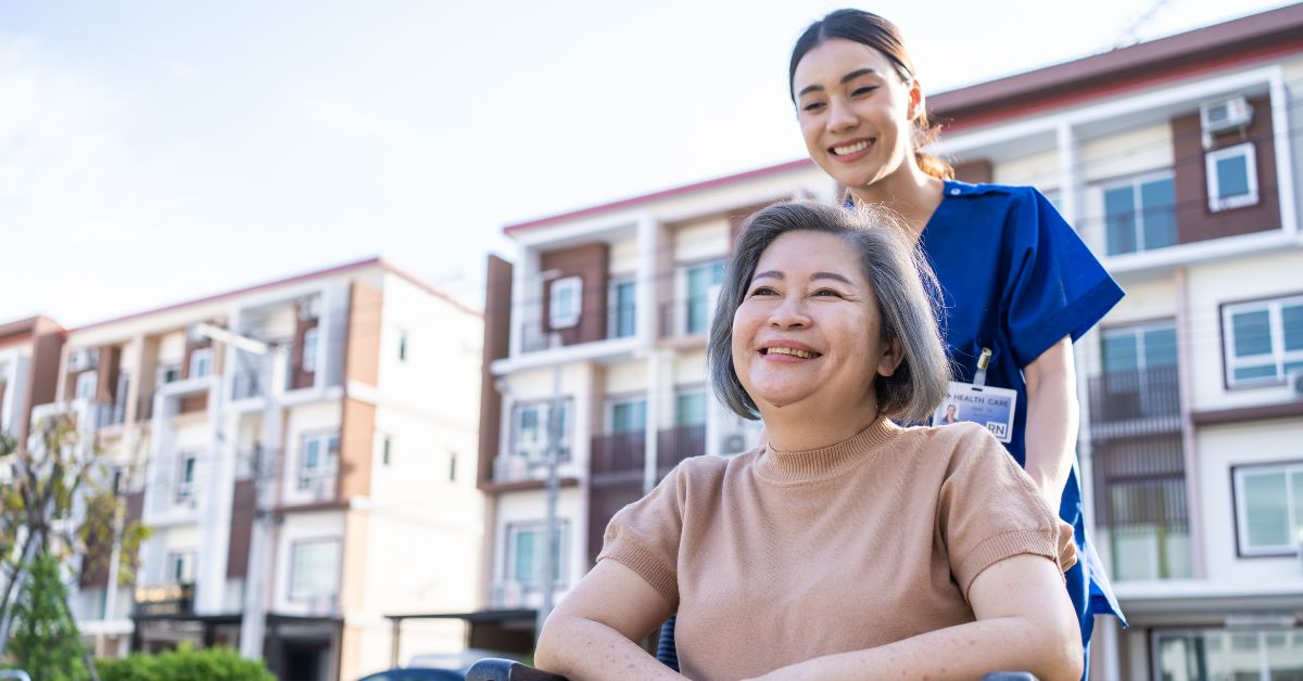 seniors in the best assisted living