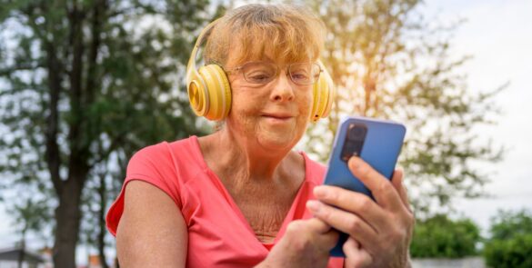 senior hearing music in assisted living communities