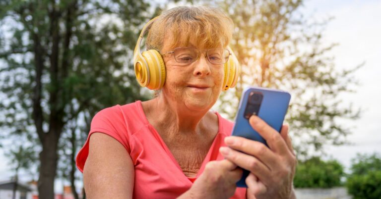 senior hearing music in assisted living communities