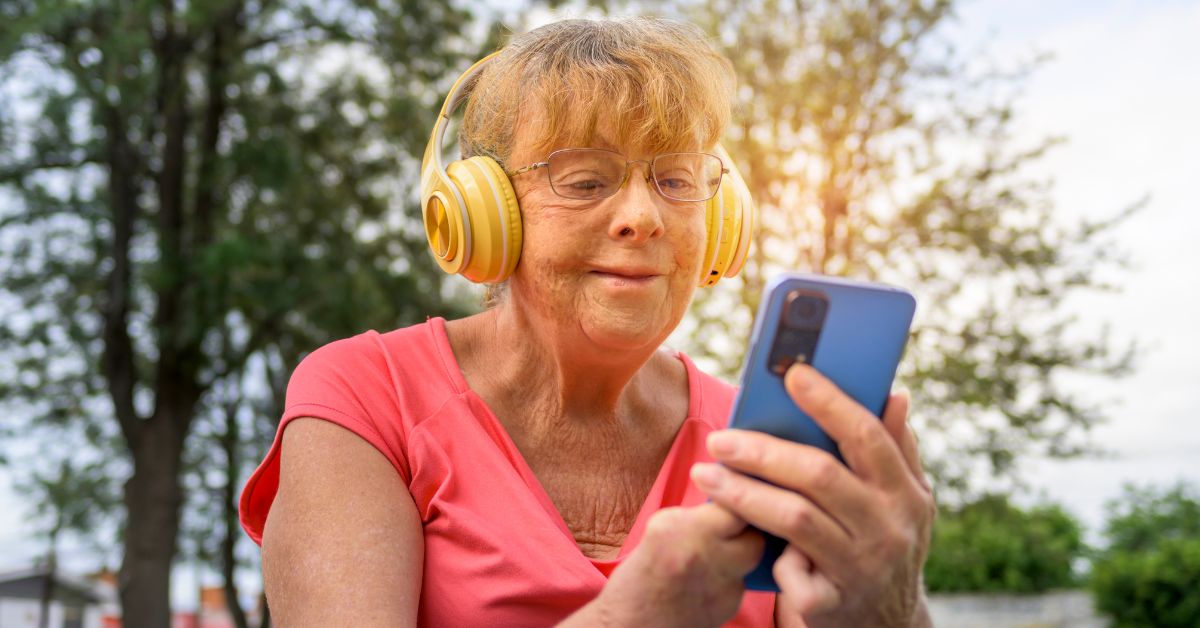 senior hearing music in assisted living communities