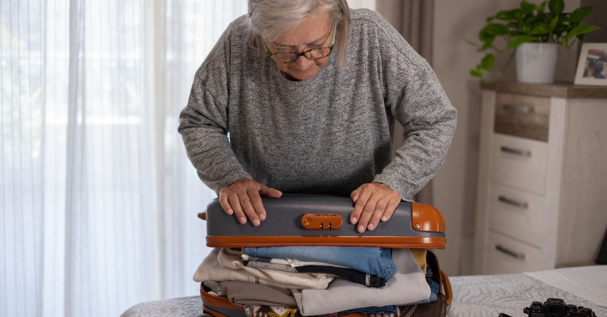 senior moving into memory care communities