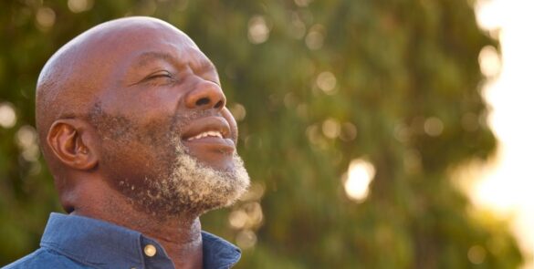 older man in memory care