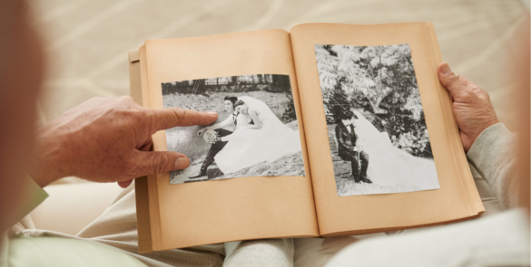 a book in a retirement community