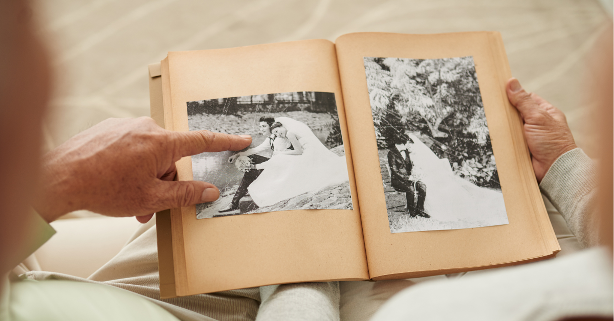 a book in a retirement community