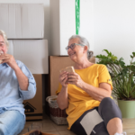 two older people in an assisted living