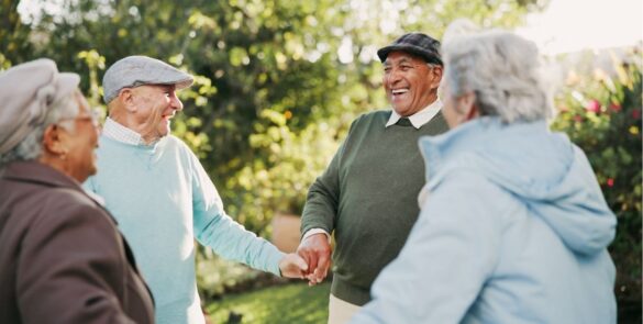 older people in assisted living