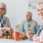 two womans in a assisted living