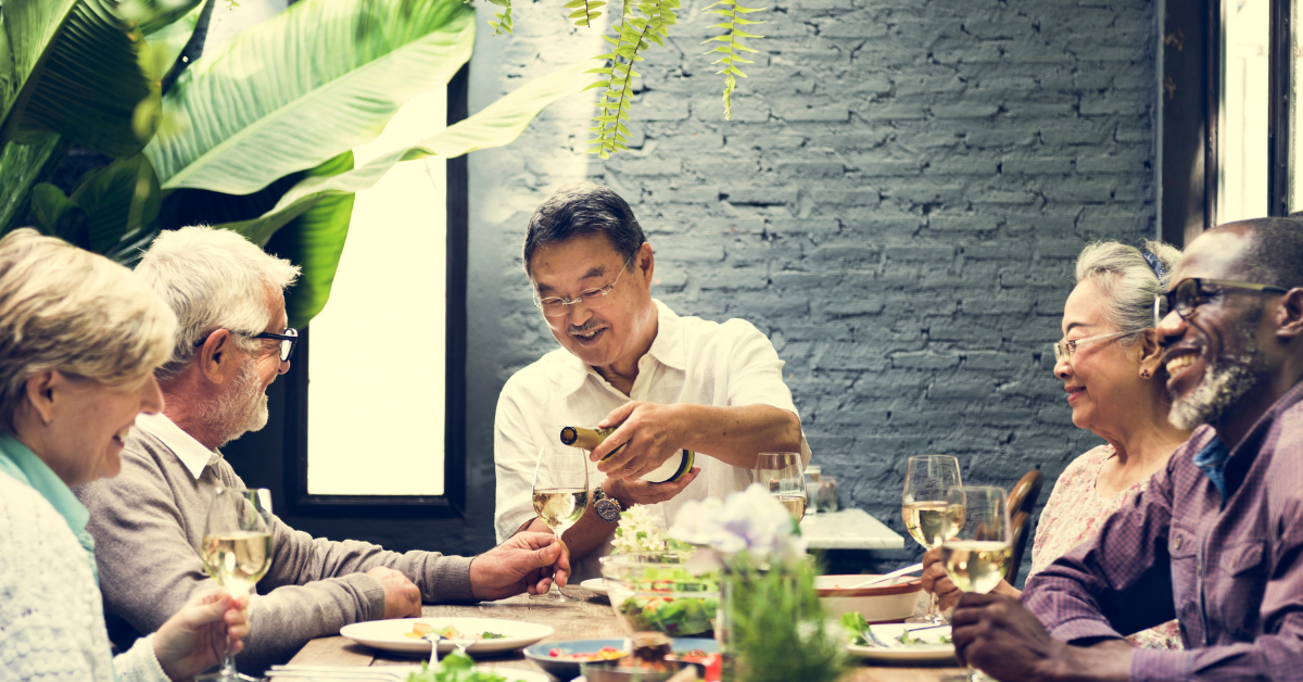 dining spaces in assisted senior living