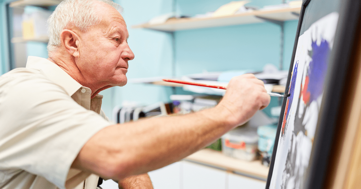 art in senior living communities