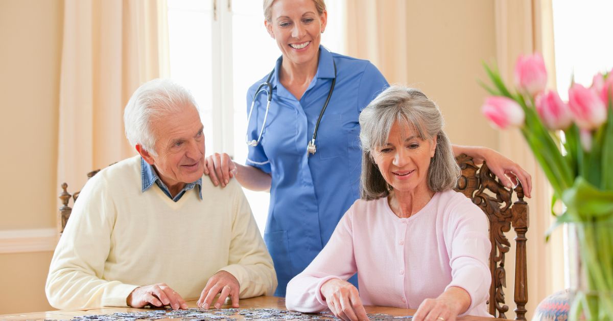 seniors in memory care